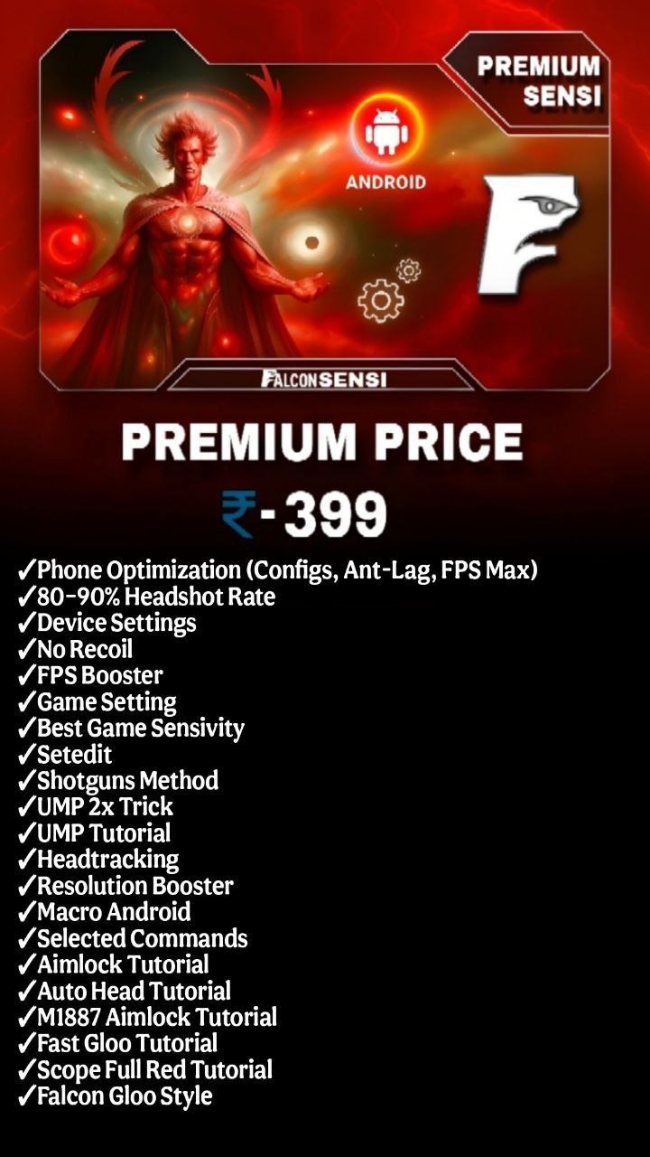 Falcon Sensi Premium – Android (Digital Download)