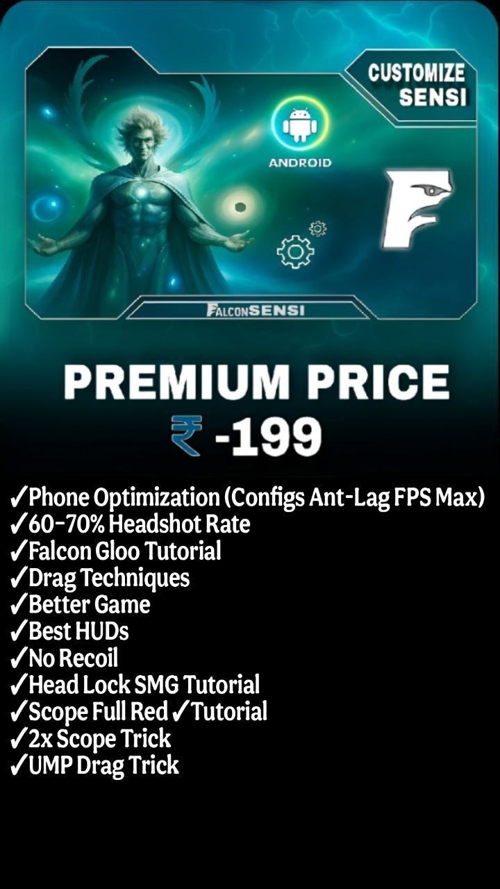 Falcon Sensi Customized – Android (Digital Download)